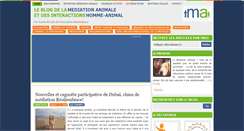 Desktop Screenshot of mediation-animale.org