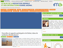 Tablet Screenshot of mediation-animale.org